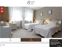 Tablet Screenshot of hotelbatory.pl